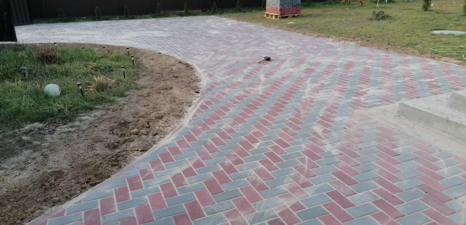 Укладка плиткой двор — фото 6